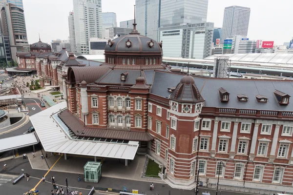 Tokyo train station building in sunny day — Stock Photo, Image
