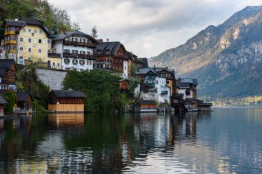 Hallstatt köy dünya mirası küçük kent Vadisi