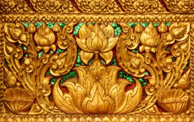 altın lotus Tay boyama