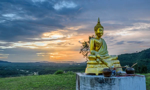 Sochařství ranong buddha — Stock fotografie