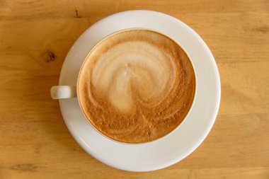 Latte Kahve masada