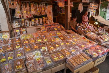 Hakodate sabah balık pazar yeri