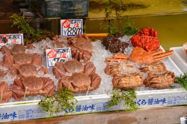 Hakodate sabah balık pazar yeri