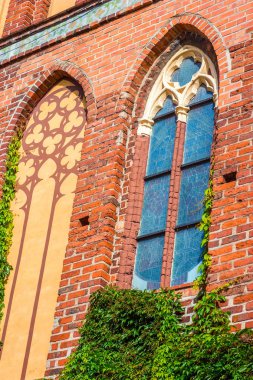 mimari Peyzaj ve eski şehir binaları detaylarını