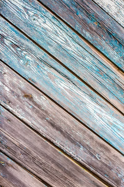 Armoedige houten planken achtergrond. Licht blauw, lila en turquoise kleur — Stockfoto