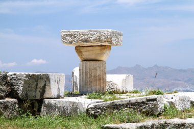 Eski uygarlıkların taşlar. Kos Adası