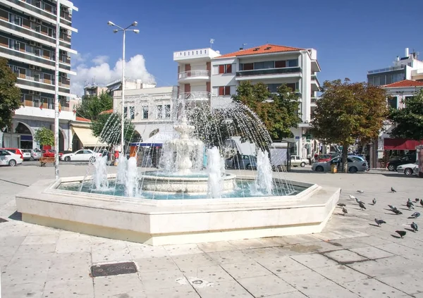 Basilika Torget Huvudstaden Peloponnesos Tripoli Grekland — Stockfoto