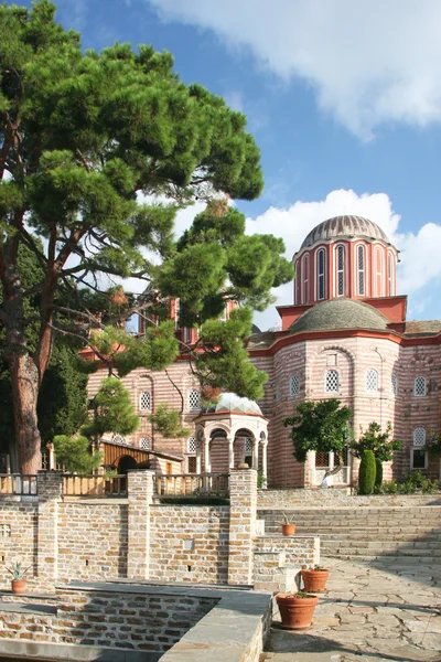 El Santo Monasterio de Xenophontos — Foto de Stock