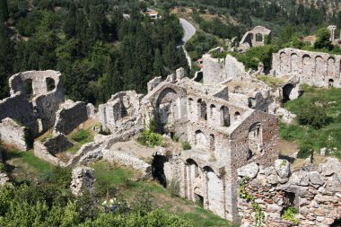 Mystras görünümünü