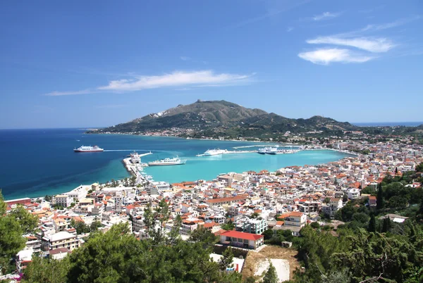 Die Hauptstadt der Insel Zakynthos — Stockfoto