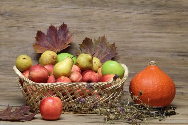 meyve ile kompozisyon