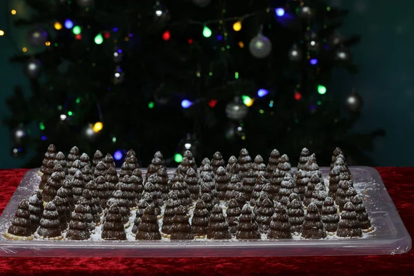 Cookies Baked Christmas Party — Stock Photo, Image