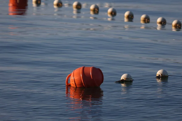 Buoys Apa Din Mare — Fotografie, imagine de stoc