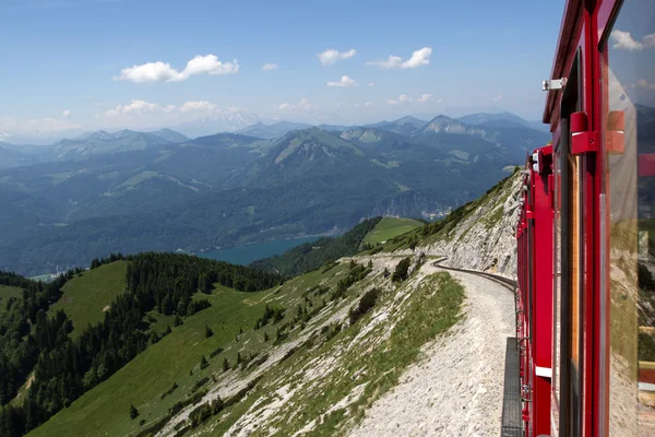 Schafberg trein — Stockfoto