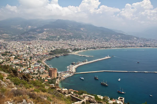 Alanya, Turecko / oblíbené místo turistů — Stock fotografie