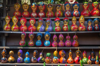 Dekoratif calabash şekil ly seyahat yerlerde görülen