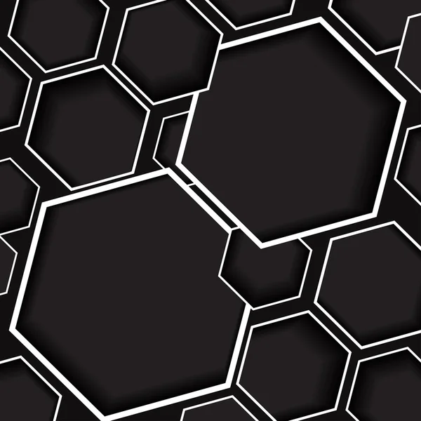 gri ve siyah altıgen arka plan