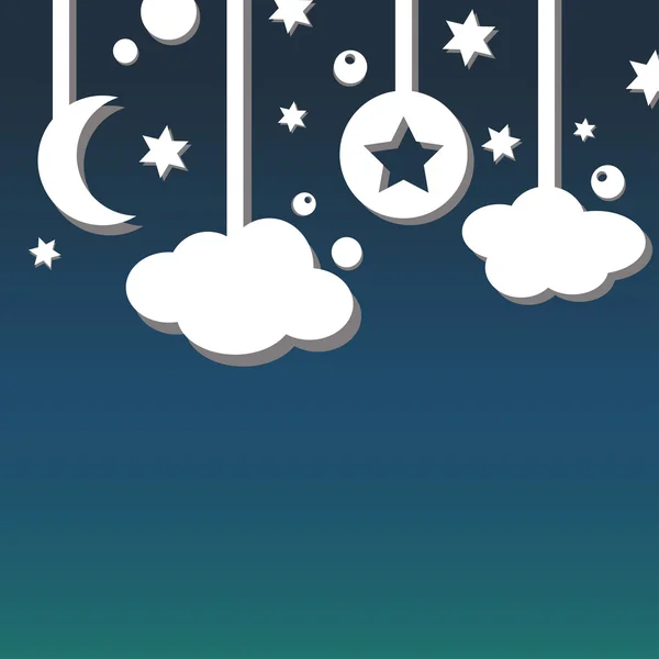 Gece gökyüzü arkaplanı