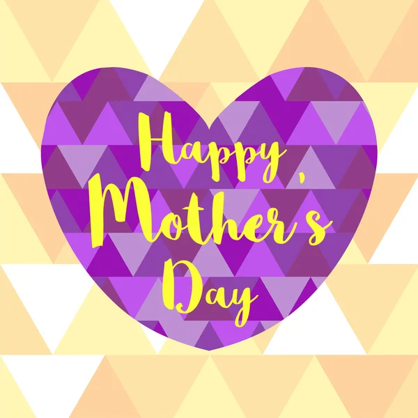 mutlu anneler günü kalp arka plan ile