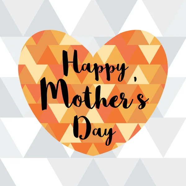 mutlu anneler günü kalp arka plan ile