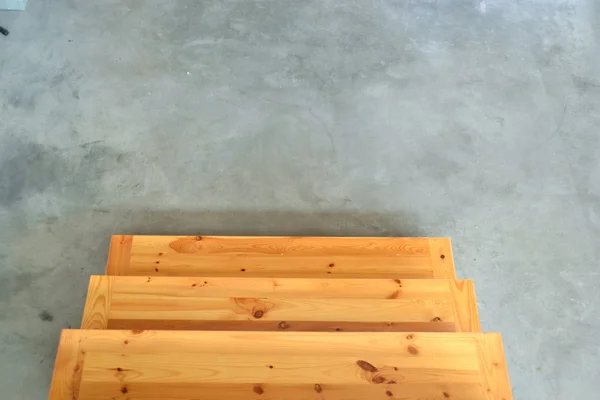 Schody drewniane w domu — Zdjęcie stockowe