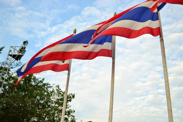 Bandera de Tailandia — Foto de Stock