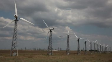 Eko güç, rüzgar türbinleri.