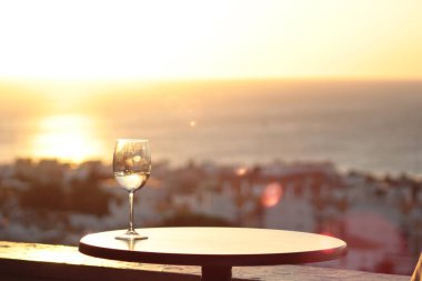 Puesta de sol en San Lucar de Barrameda