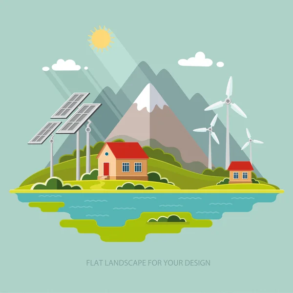 Çevre peyzaj evler dağlar içinde belgili tanımlık geçmiş. Yani