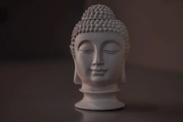 Скульптура Бюста Будди Східний Бог Буддизмі Індія Шрі Ланка — стокове фото