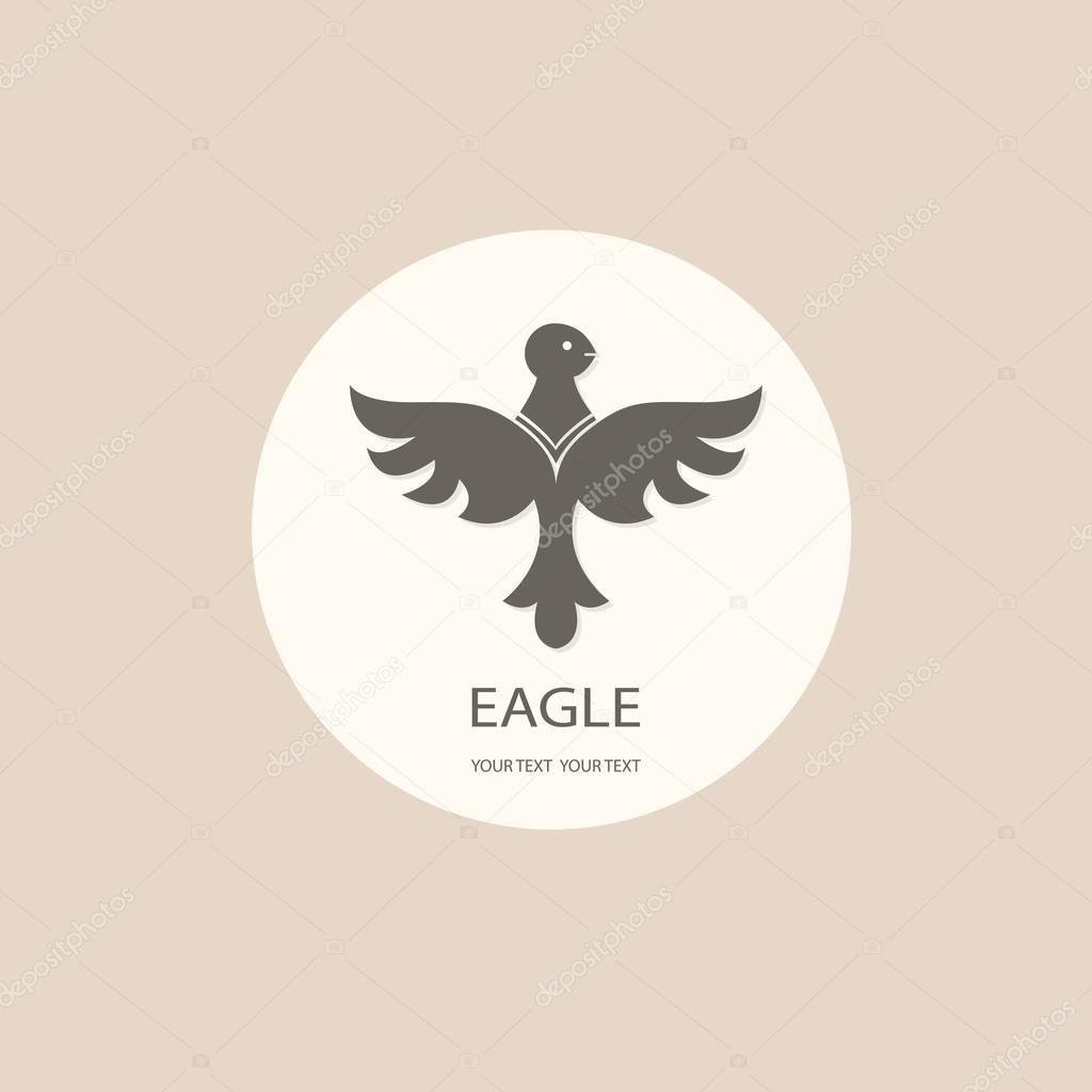 Eagle Silhouettes. Icons for your business. logo set