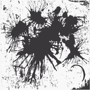 Tasarımınız için doku kaplaması. Siyah ve beyaz grunge backgrou