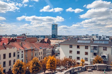 Brüksel şehri güzel bir sonbaharda