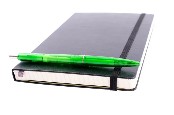Notebook with pen — Stock Photo, Image
