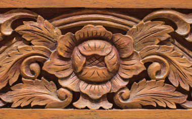Ahşap oyma Tay tarzı