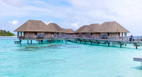 Beach Water Bungalows Maldives — Stock Photo, Image