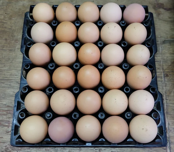 Huevos, enfoque seleccionado — Foto de Stock