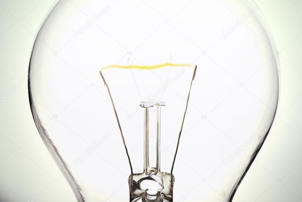 Light bulb with white light