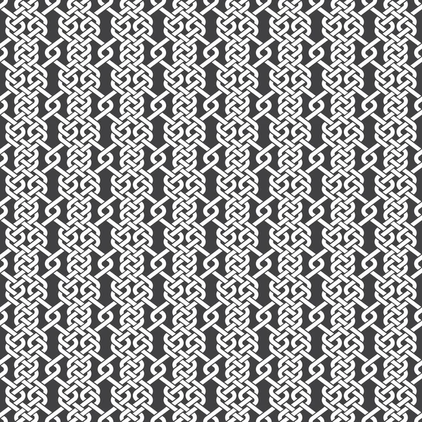 无缝模式的辫状的线程 — 图库矢量图片