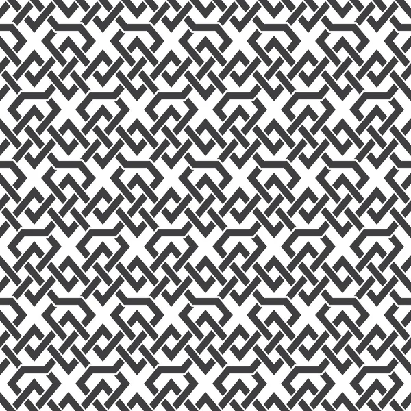 无缝模式的交叉编织带 — 图库矢量图片