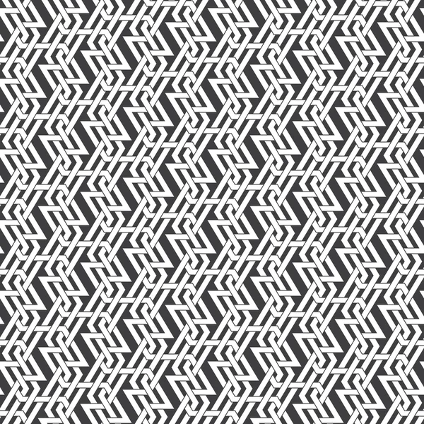 无缝模式的交叉编织带 — 图库矢量图片