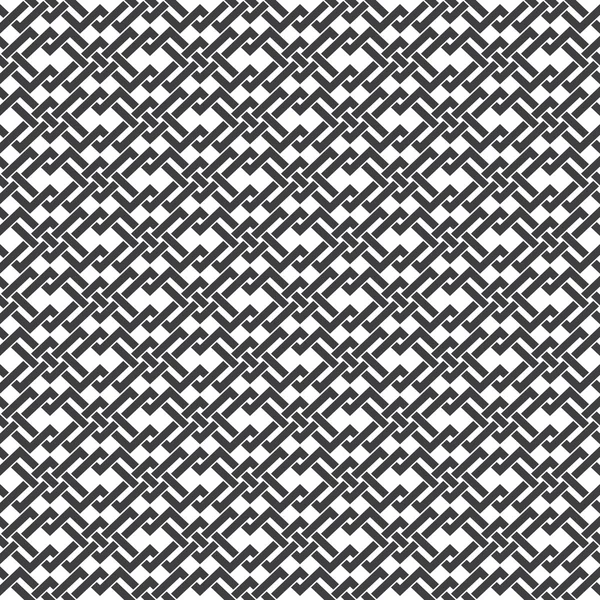 並列の飾り結びのシームレス パターン — ストックベクタ