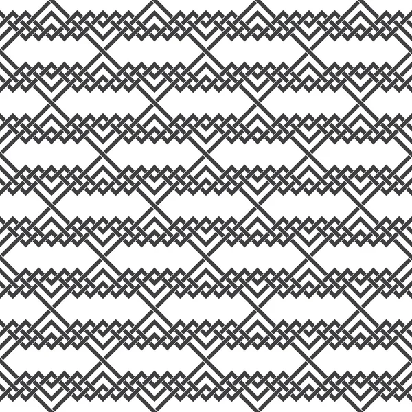 交差する直線の抽象的なシームレス パターン — ストックベクタ