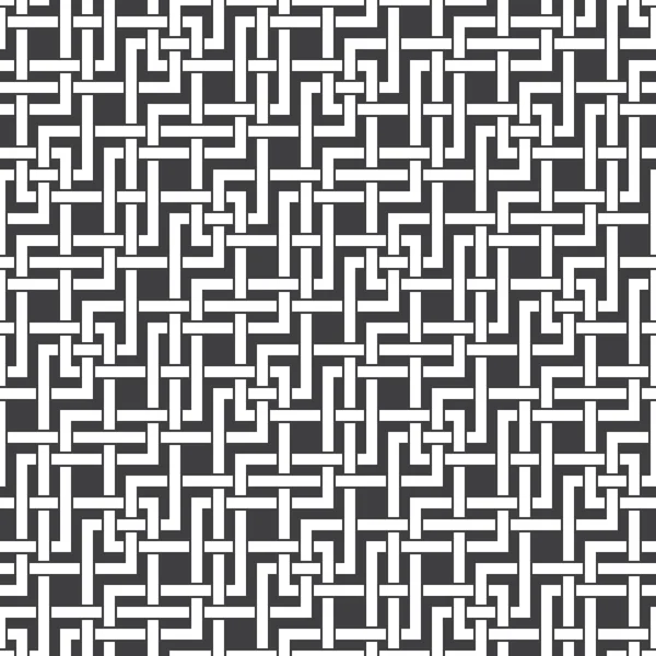 Patrón sin costura abstracto de líneas de intersección — Archivo Imágenes Vectoriales