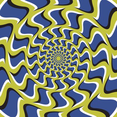 optik illüzyon arka plan.