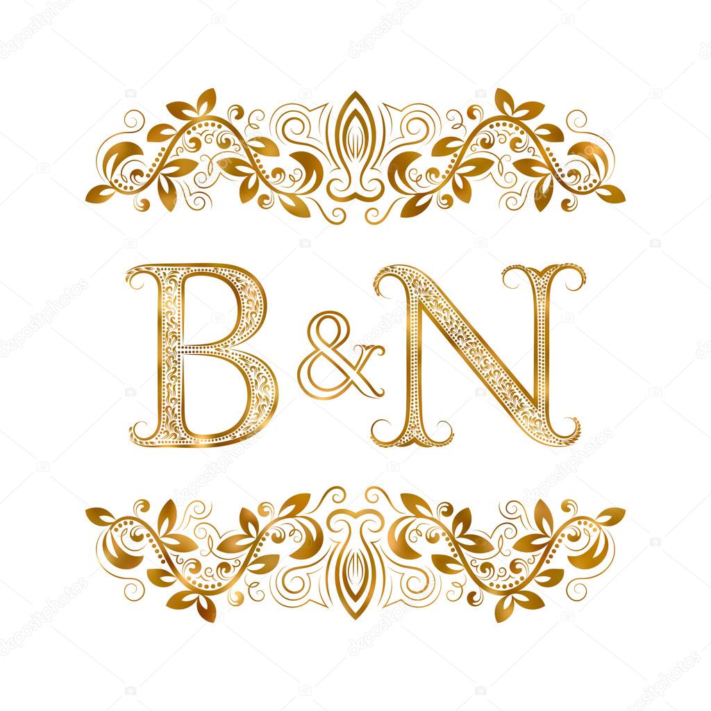 W and p vintage initials logo symbol letters Vector Image