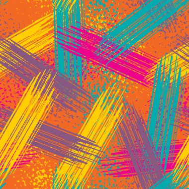 Soyut grunge Dikişsiz kaotik desen darbeleri, lekeleri, damla ve sıçraması.