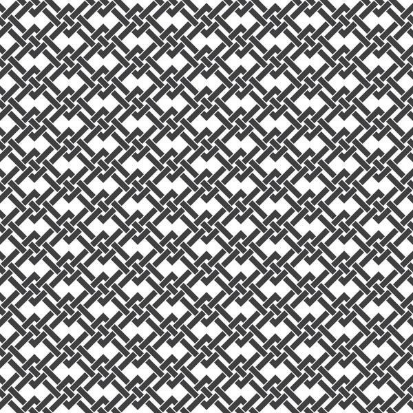 Nahtloses Muster Sich Überschneidender Flechtstreifen Abstrakte Keltische Ornamentik Mode Geometrischen — Stockvektor
