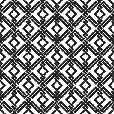Seamless pattern of intersecting corners
