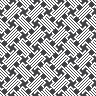 Kesişen karmaşık şekiller seamless modeli